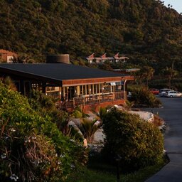 Nieuw-Zeeland-westcoast-hotel-Scenic Hotel Punakaiki-gebouw